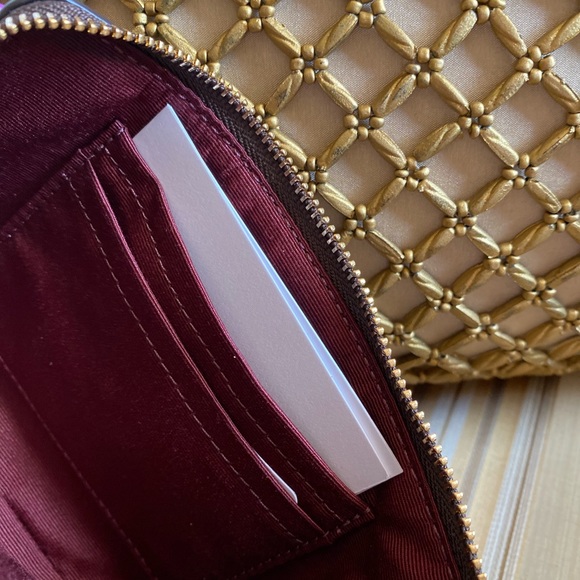 Coach 1/4 zip wristlet - Picture 4 of 5